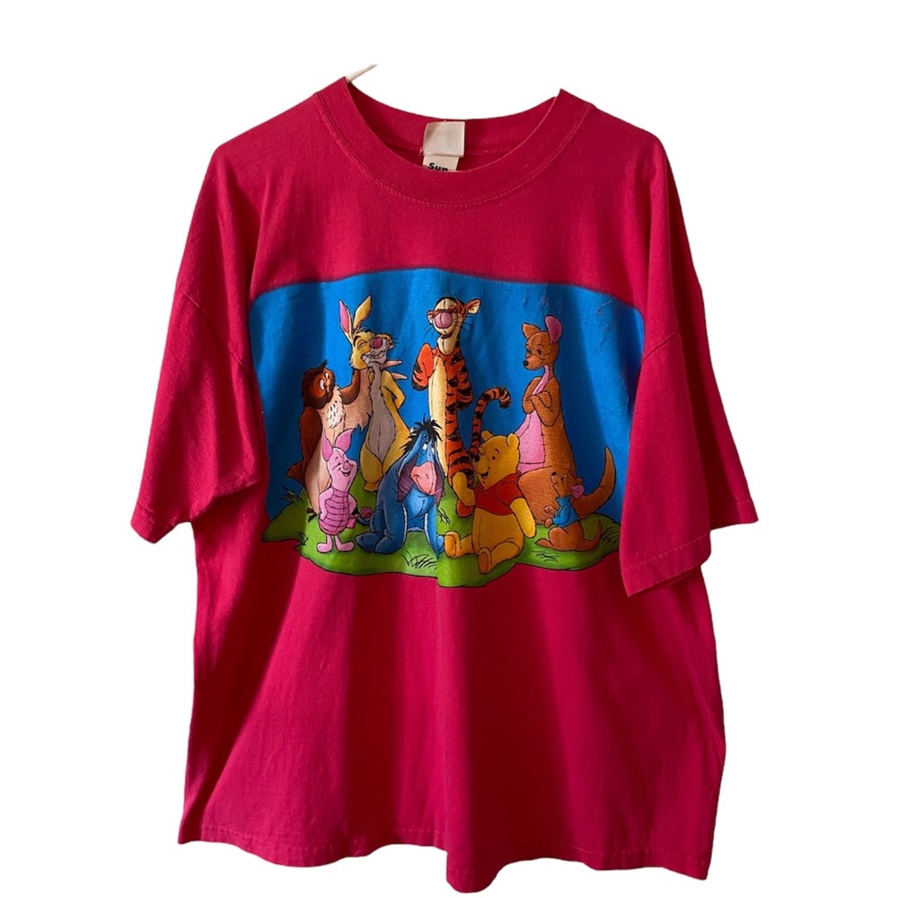 Plus size Pooh tshirt of Tigger & friends